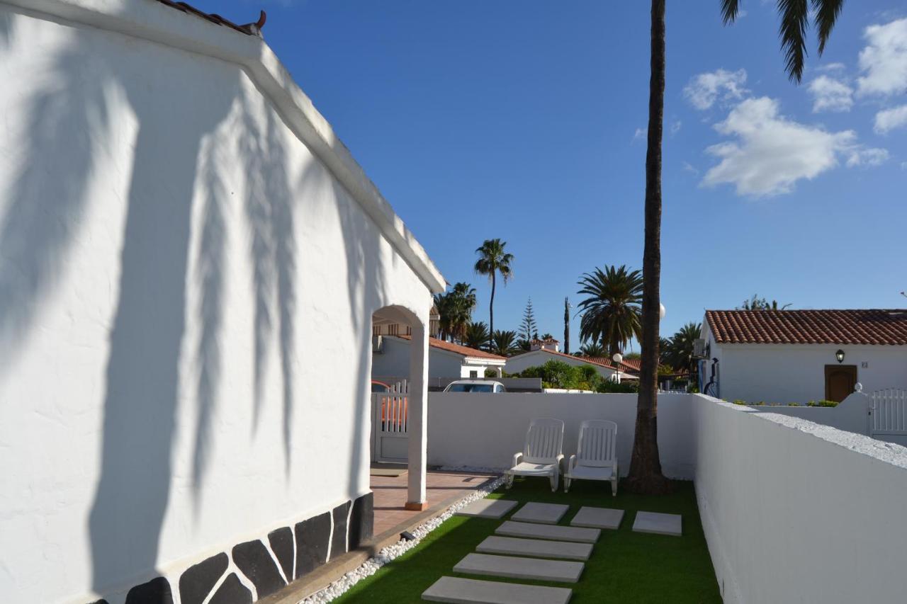 White Exclusive Bungalow. 2 rooms, garden & pool. Maspalomas  Exterior foto